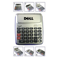 Large Push Button Flip Cover Desk Top Calculator